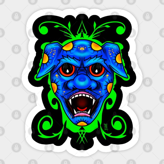 Foo dog Sticker by Chillateez 